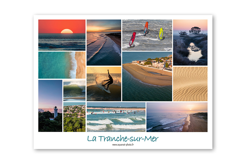 Mosaïque d'image de la Tranche sur Mer